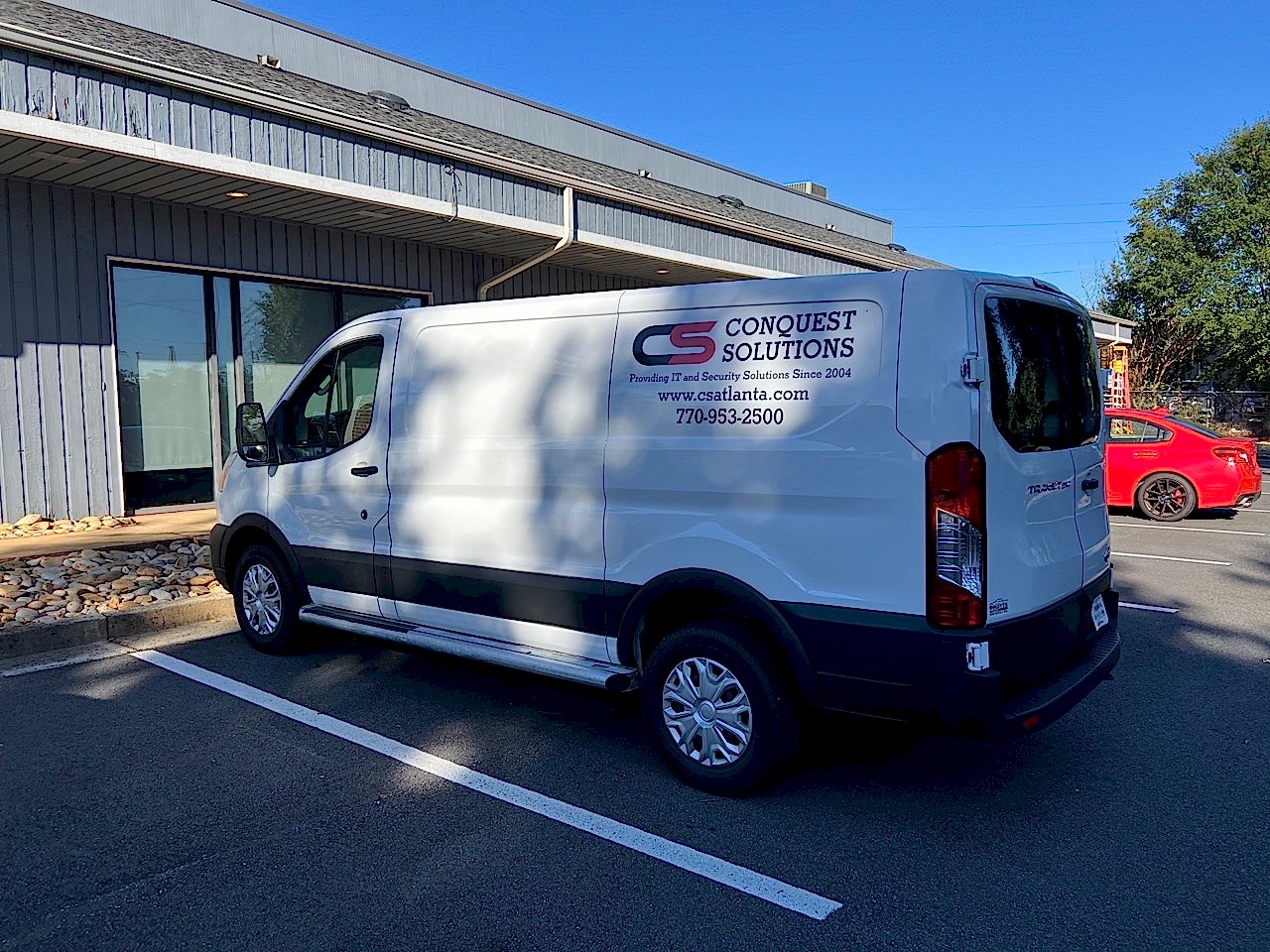 digital print spot graphics, driver side