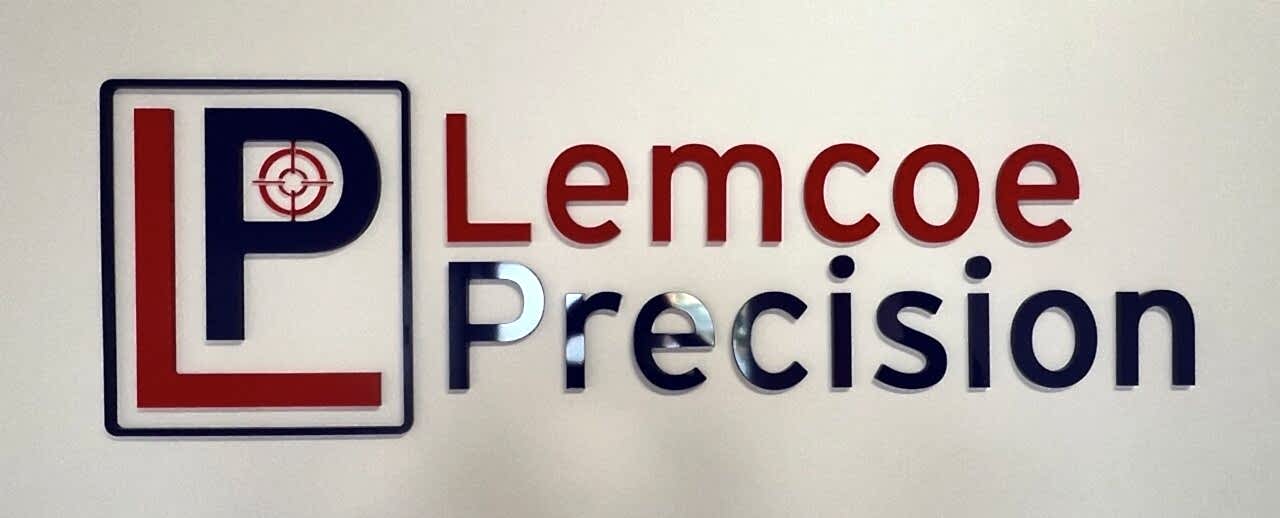 Lemcoe Precision custom letter sign Georgia