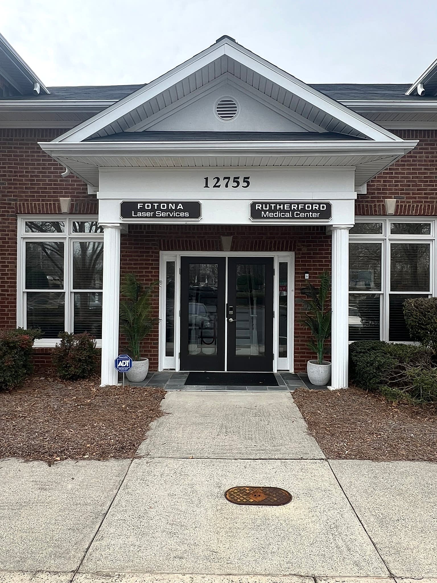 Rutherford Medical Center storefront sign in Alpharetta, GA